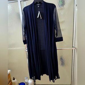 NWT R&M Richards Beautiful 2Piece Dress. Szs 12 & 16W.. Navy Blue. $90 each.